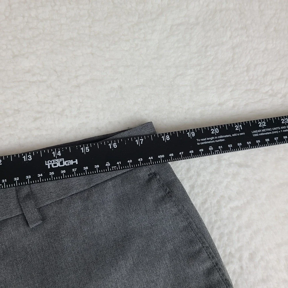 Banana Republic Dress Pants‎ Mens 35x30 Dark Gray Tailored Slim Fit Slacks